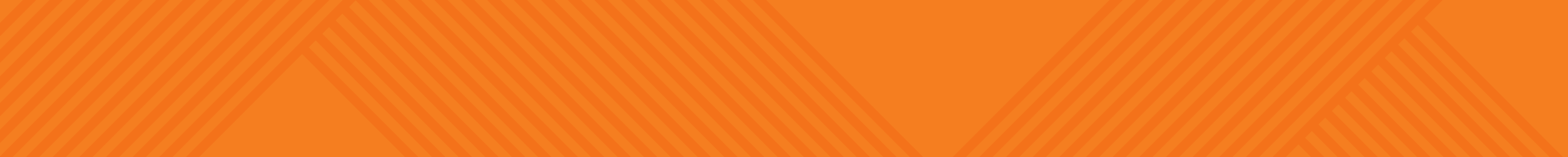 Cartel naranja con rayas diagonales de color naranja